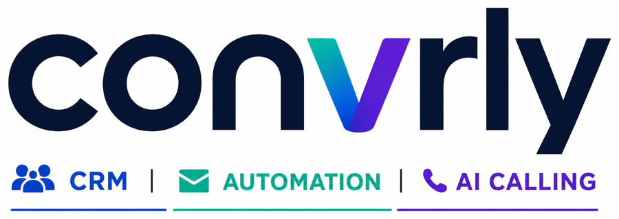 Convrly — CRM · Automation · AI Calling